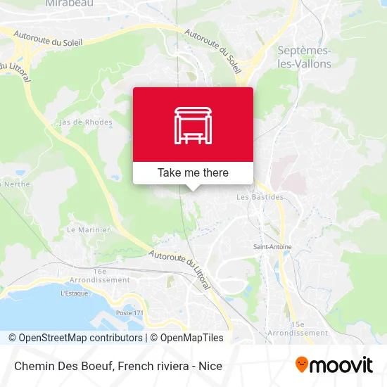 Chemin Des Boeuf map