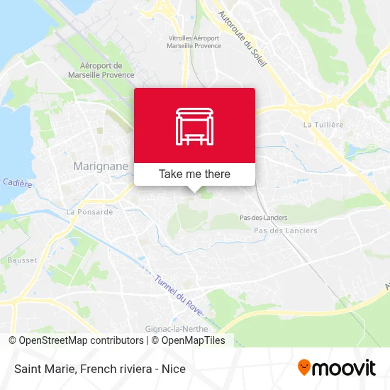 Sainte Marie map