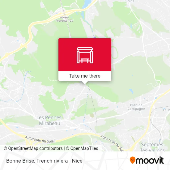 Bonne Brise map