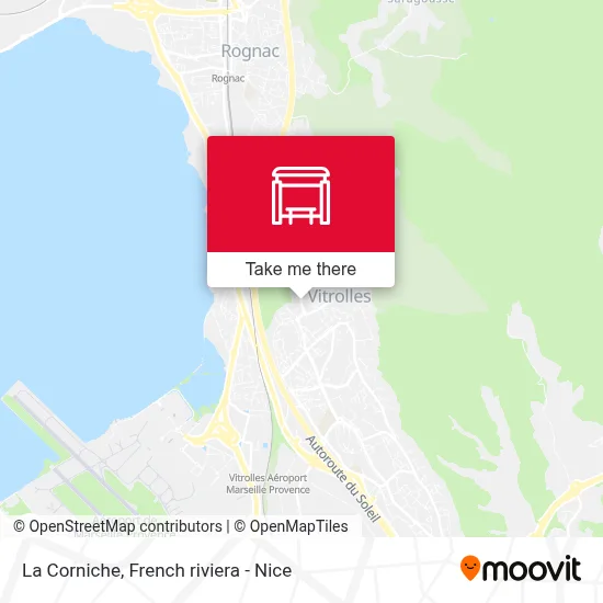 La Corniche map