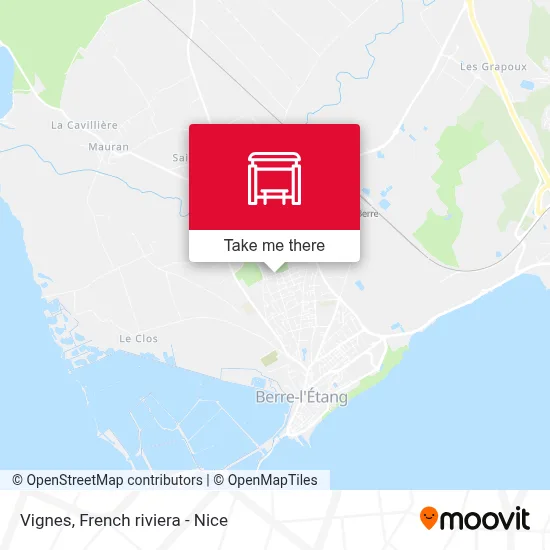 Vignes map