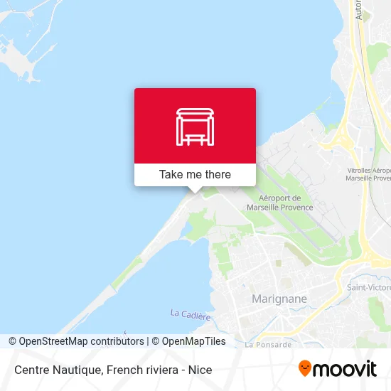 Centre Nautique map