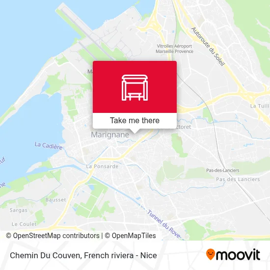 Chemin Du Couven map