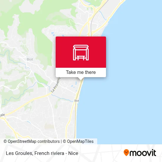 Les Groules map