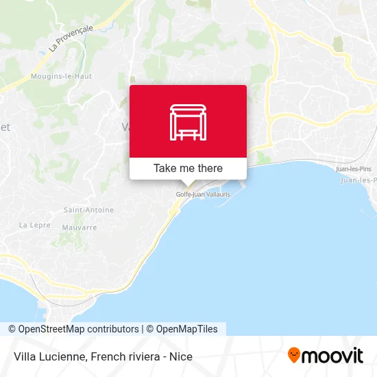 Villa Lucienne map