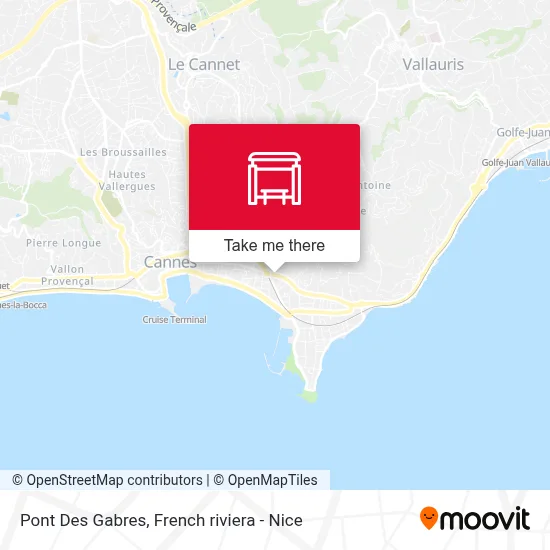 Pont Des Gabres map