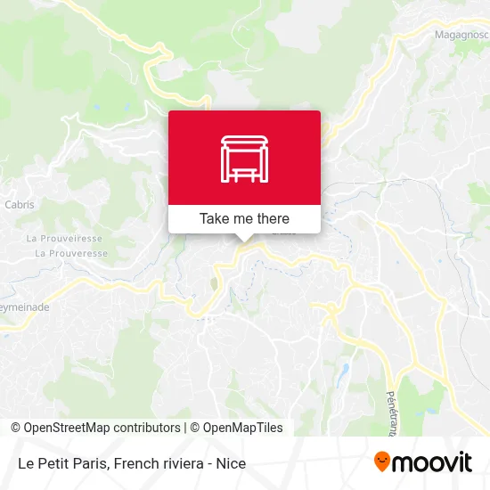 Le Petit Paris map