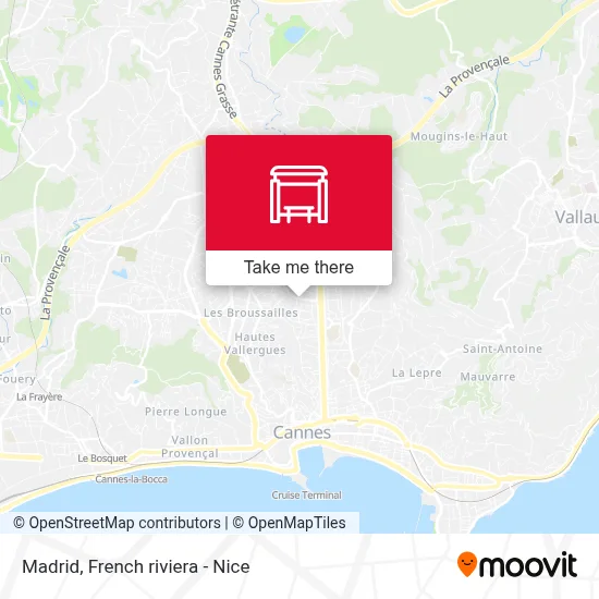Madrid map