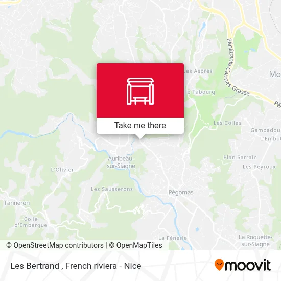 Les Bertrand map