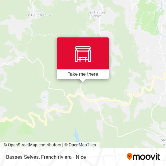 Basses Selves map