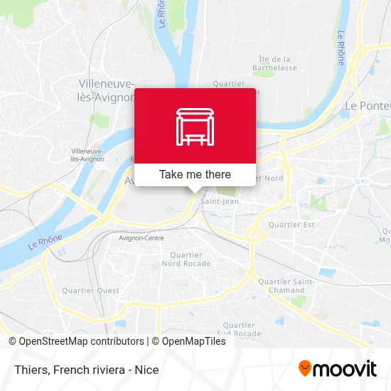 Thiers map