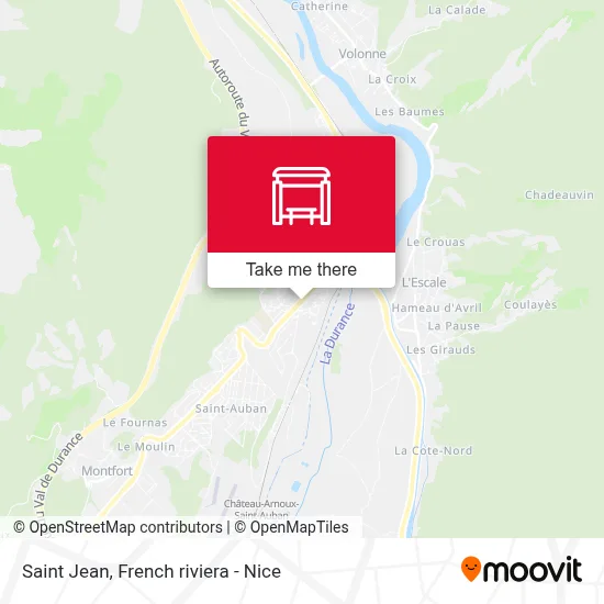 Saint Jean map