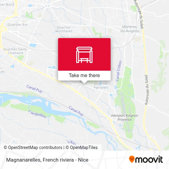 Magnanarelles map