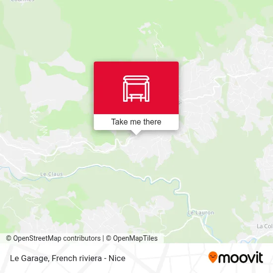 Le Garage map