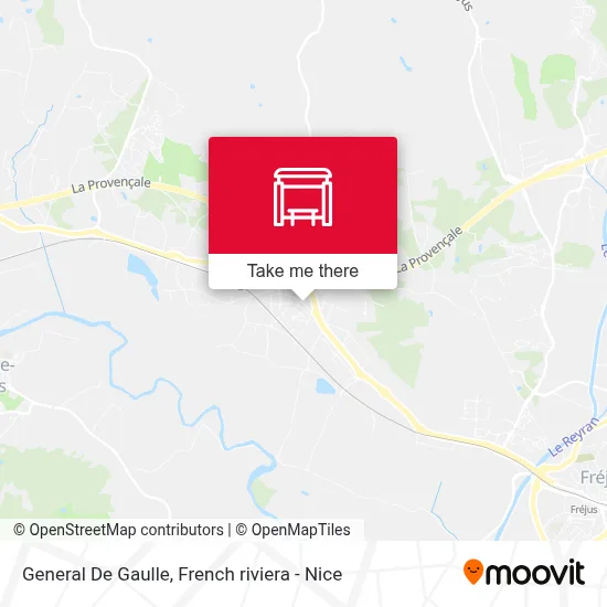 General De Gaulle map
