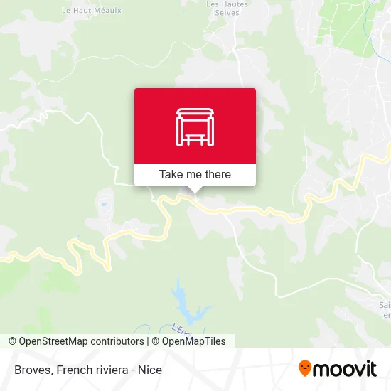 Broves map
