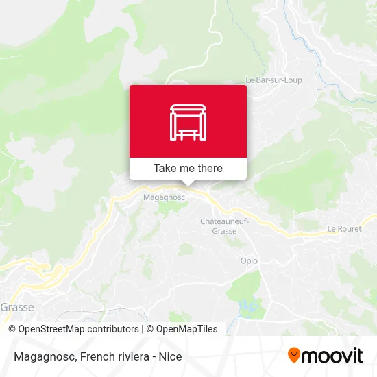 Magagnosc map