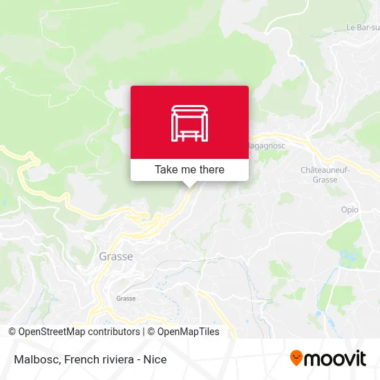 Malbosc map
