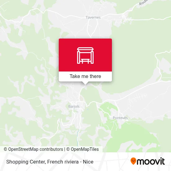 Centre Commercial map