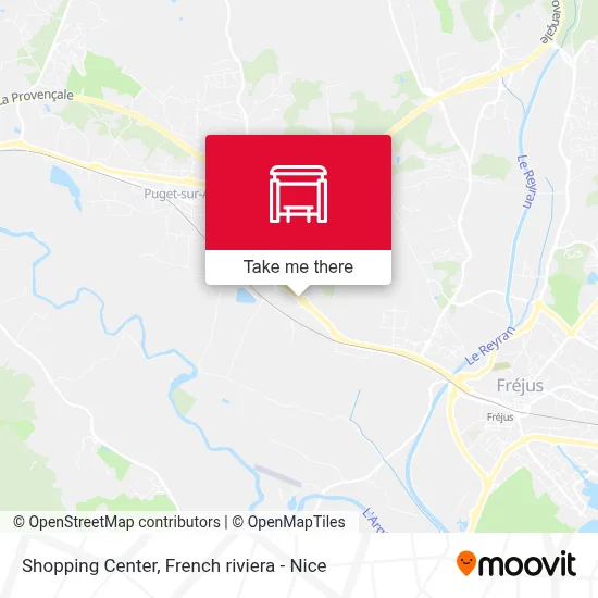 Centre Commercial map