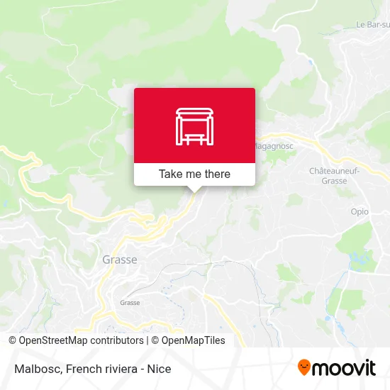 Malbosc map