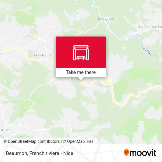 Beaumon map