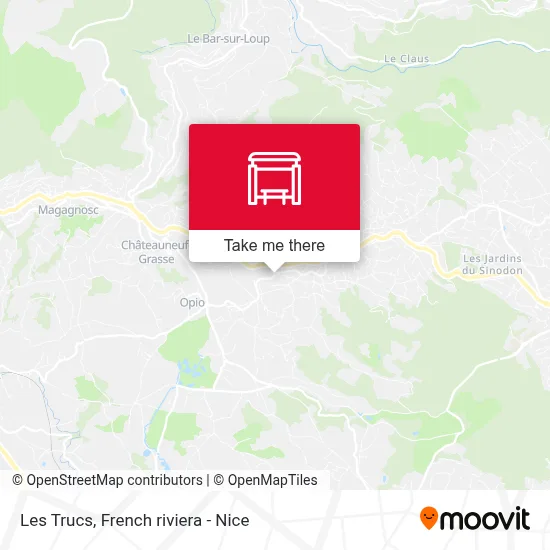 Les Trucs map