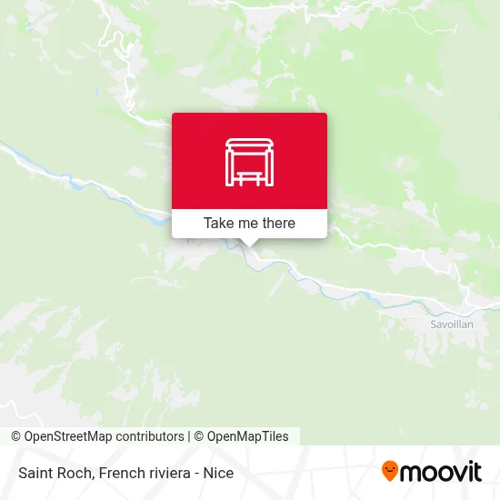 Saint Roch map