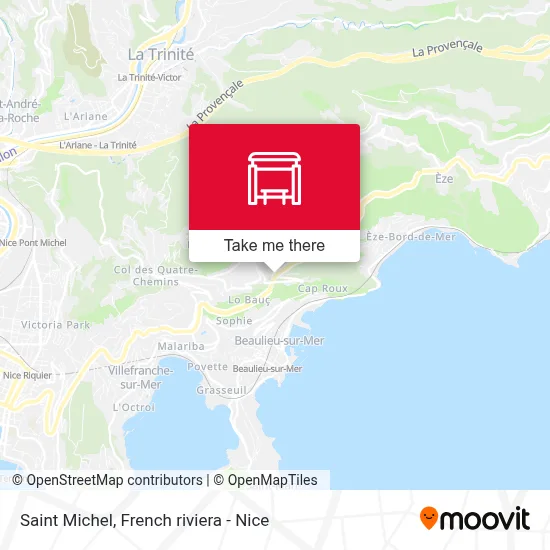 Saint Michel map