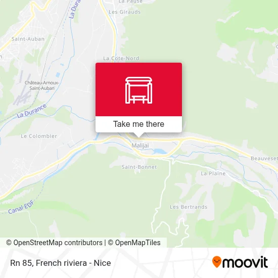 Mapa Rn 85