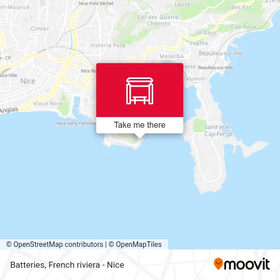 Batterie map