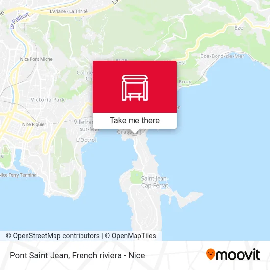 Pont Saint Jean map