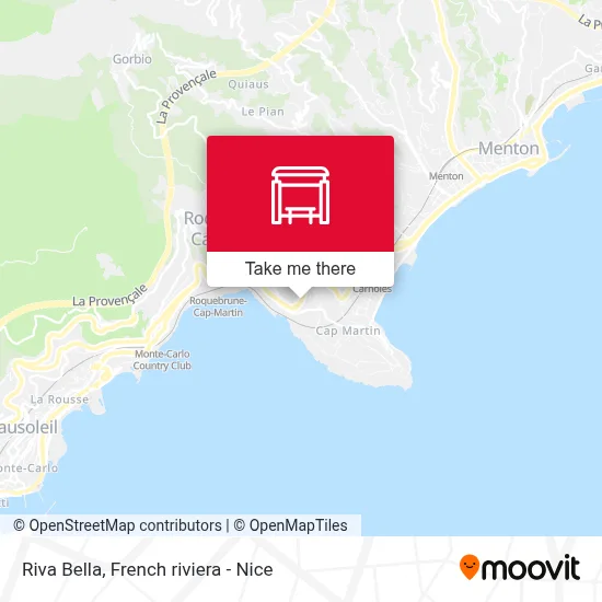 Mapa Riva Bella