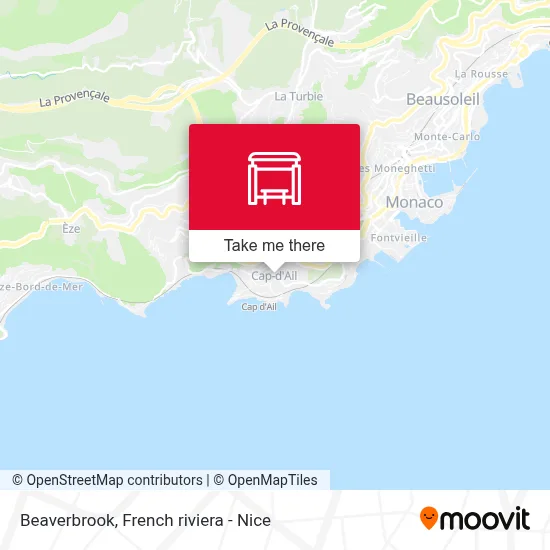 Beaverbrook map