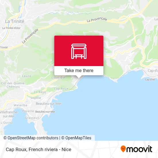 Cap Roux map