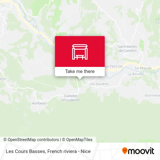 Les Cours Basses map