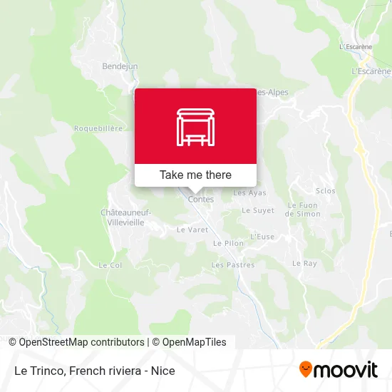 Le Trinco map