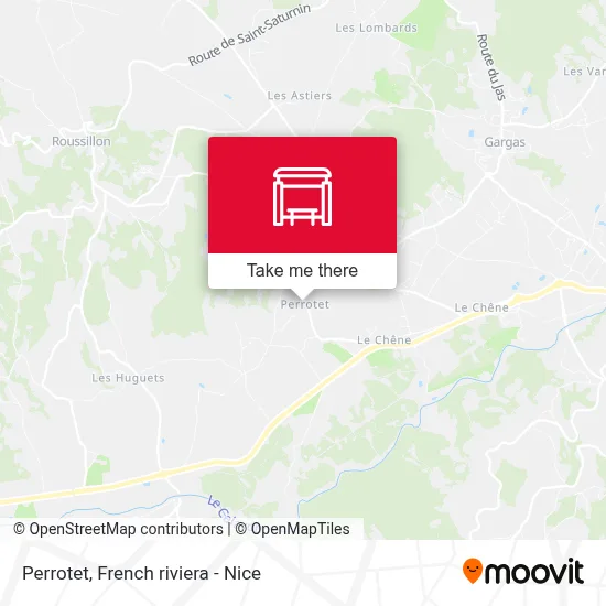 Mapa Perrotet