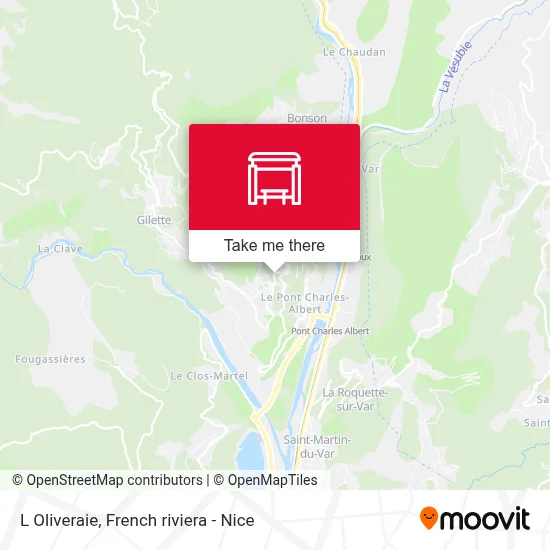L Oliveraie map