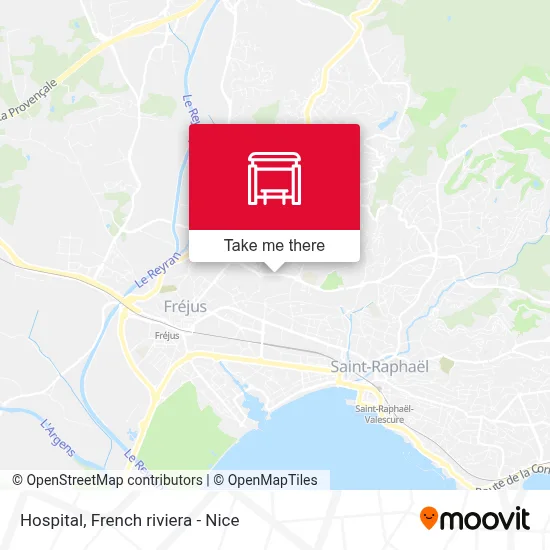 Hopital map