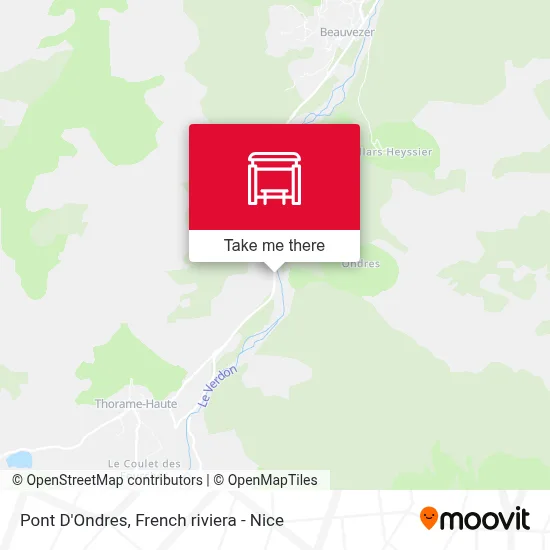 Pont D'Ondres map