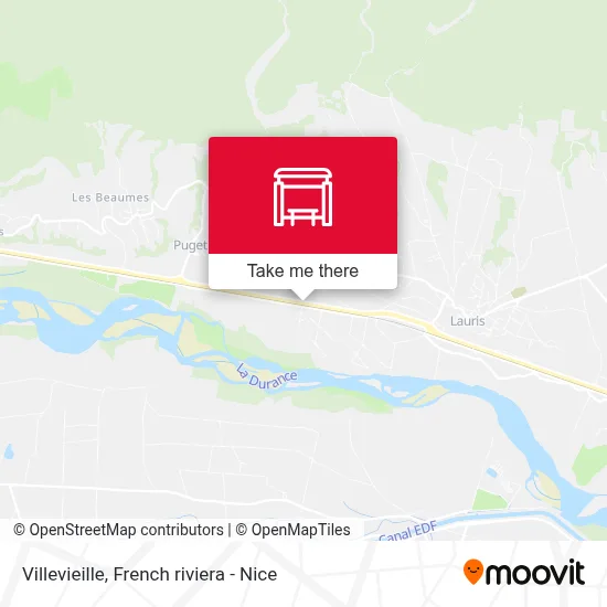 Villevieille map