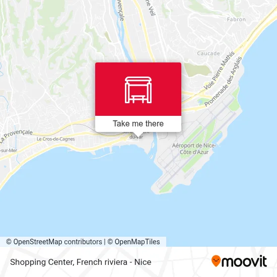 Centre Commercial map