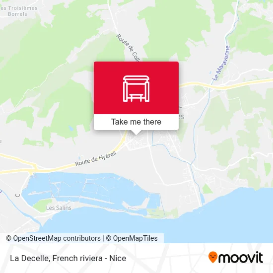 La Decelle map