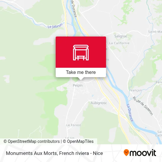 Monuments Aux Morts map