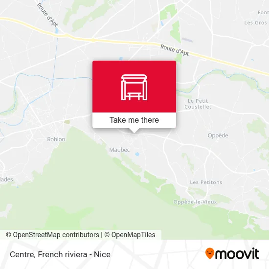 Centre map