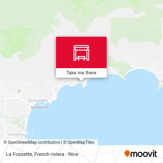 La Fossette map