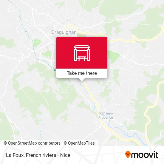 La Foux map