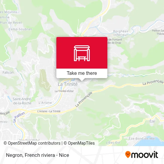 Mapa Negron