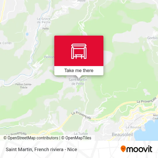 Saint Martin map